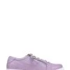 Jones Bootmaker Purple Padova Leather Lace-Up Trainers