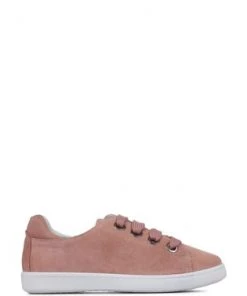 Jones Bootmaker Pink Bakerloo Leather Trainers -Jones Bootmaker Sales unnamed file 2042