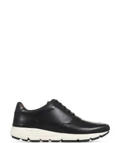 Jones Bootmaker Gents Black Casual Trainers
