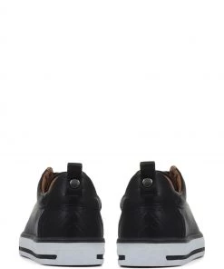 Jones Bootmaker Black Bridget Ladies Leather Lace-Up Trainers 8 Jones Bootmaker Black Bridget Ladies Leather Lace-Up Trainers -Jones Bootmaker Sales unnamed file 2083 scaled