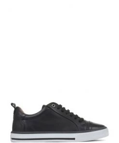 Jones Bootmaker Black Bridget Ladies Leather Lace-Up Trainers 11 Jones Bootmaker Black Bridget Ladies Leather Lace-Up Trainers -Jones Bootmaker Sales unnamed file 2086