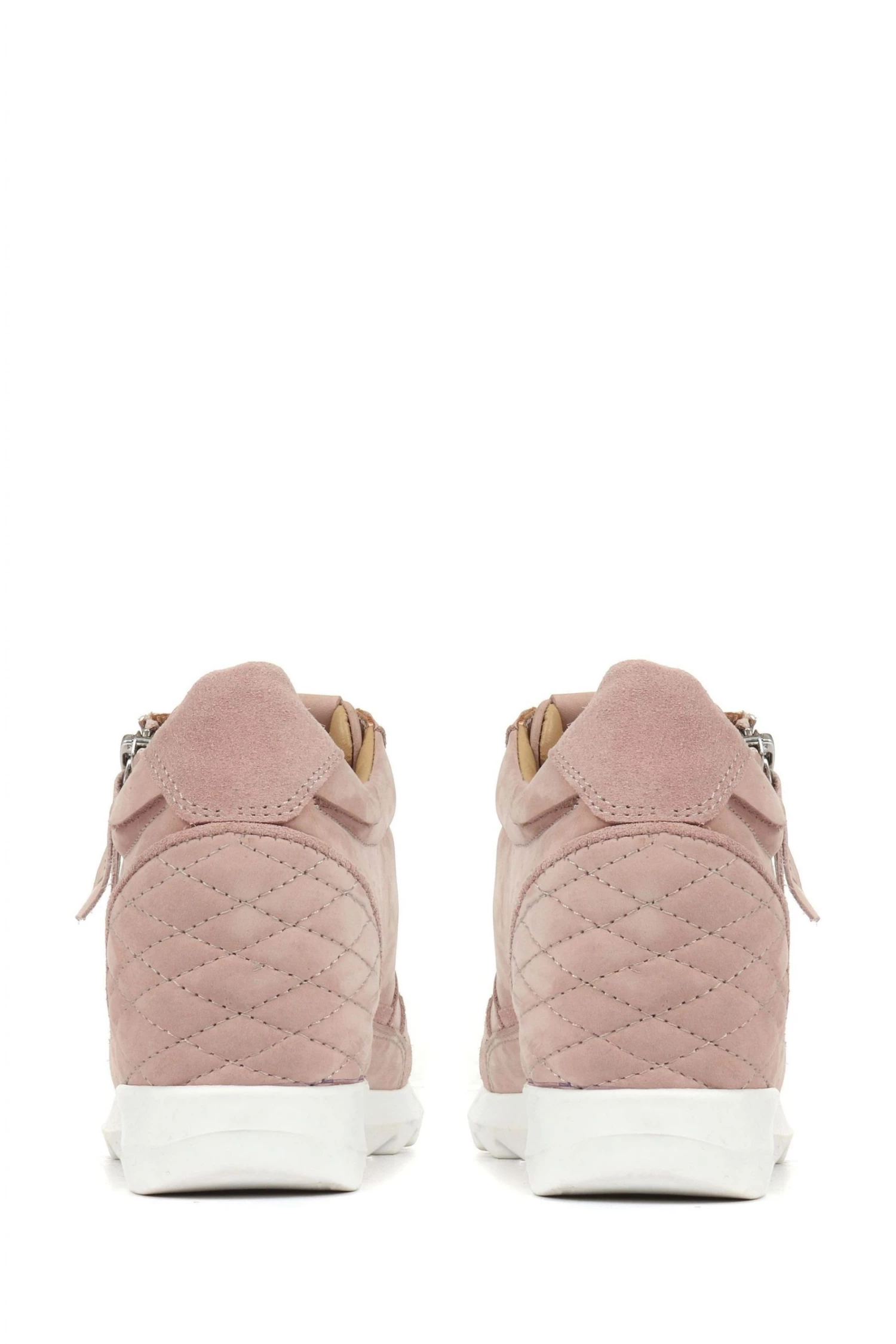 Jones Bootmaker Pink Susetta Leather Trainers 3 Jones Bootmaker Pink Susetta Leather Trainers - Image 3