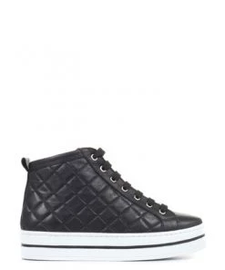 Jones Bootmaker Elenore Black Leather Quilted Trainers 13 Jones Bootmaker Elenore Black Leather Quilted Trainers -Jones Bootmaker Sales unnamed file 2147