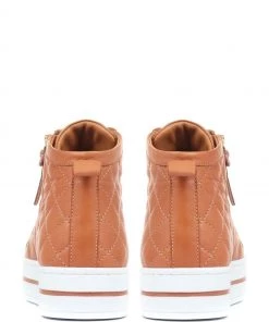 Jones Bootmaker Natural Elenore Leather Quilted Trainers -Jones Bootmaker Sales unnamed file 2156 scaled