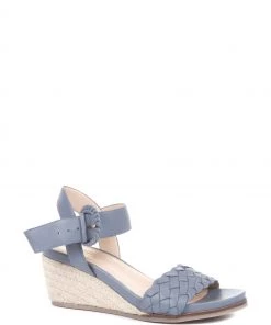 Jones Bootmaker Ladies Blue Luana Leather Wedge Sandals -Jones Bootmaker Sales unnamed file 2161 scaled