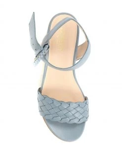 Jones Bootmaker Ladies Blue Luana Leather Wedge Sandals -Jones Bootmaker Sales unnamed file 2163 scaled