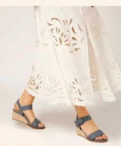 Jones Bootmaker Ladies Blue Luana Leather Wedge Sandals -Jones Bootmaker Sales unnamed file 2164 scaled