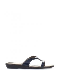 Jones Bootmaker Navy Blue Klevina Leather Sandals -Jones Bootmaker Sales unnamed file 2177