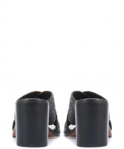 Jones Bootmaker Black Danika Ladies Block Heeled Mules Sandals -Jones Bootmaker Sales unnamed file 2180 scaled