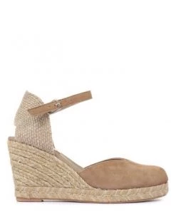 Jones Bootmaker Ladies Natural Arabella Leather Wedge Sandals -Jones Bootmaker Sales unnamed file 2195