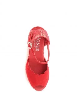 Jones Bootmaker Red Alejandra Espadrille Wedge Sandals -Jones Bootmaker Sales unnamed file 2206 scaled