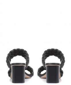 Jones Bootmaker Ladies Black Monte Carlo Block Heeled Mules -Jones Bootmaker Sales unnamed file 2211 scaled