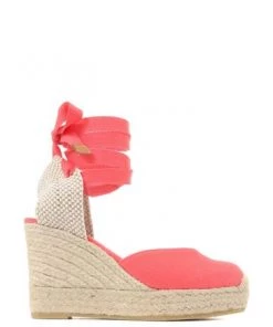 Jones Bootmaker Orange Alyssa Wedge Espadrille Sandals -Jones Bootmaker Sales unnamed file 2226