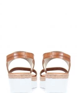 Jones Bootmaker Tan Brown Cory Chunky Platform Sandals -Jones Bootmaker Sales unnamed file 2237 scaled