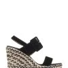 Jones Bootmaker Amerie Black Wedge Sandals