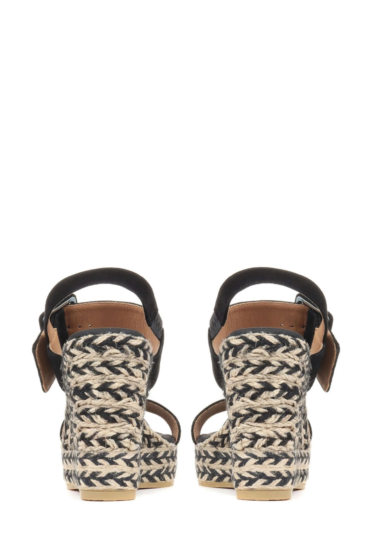 Jones Bootmaker Amerie Black Wedge Sandals 3 Jones Bootmaker Amerie Black Wedge Sandals - Image 3