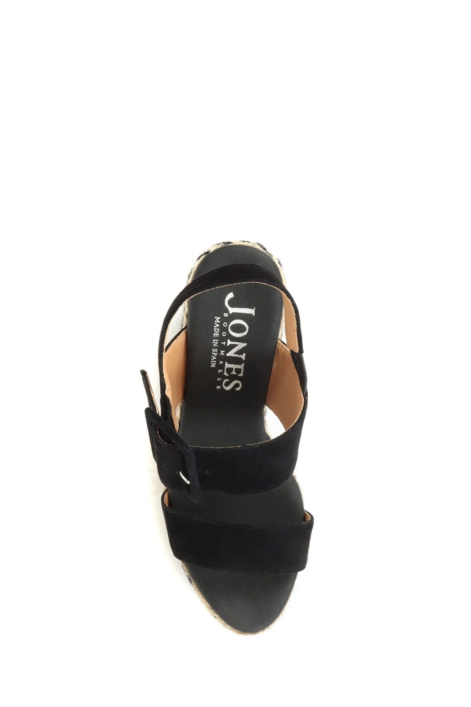 Jones Bootmaker Amerie Black Wedge Sandals 4 Jones Bootmaker Amerie Black Wedge Sandals - Image 4