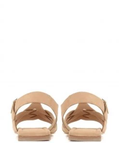 Jones Bootmaker Natural Lyla Flat Leather Sandals -Jones Bootmaker Sales unnamed file 2254 scaled