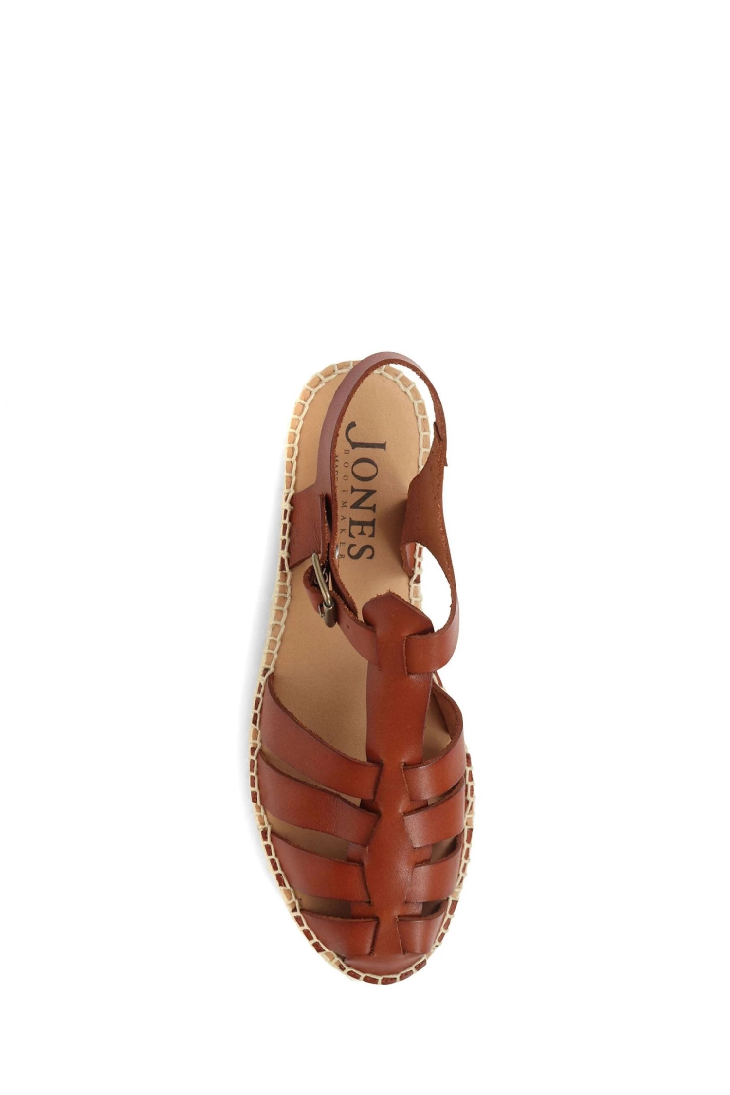 Jones Bootmaker Adelynn Tan Brown Platform Espadrille Sandals 4 Jones Bootmaker Adelynn Tan Brown Platform Espadrille Sandals - Image 4