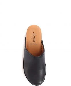 Jones Bootmaker Black Bronx Ladies Leather Clogs -Jones Bootmaker Sales unnamed file 2277 scaled