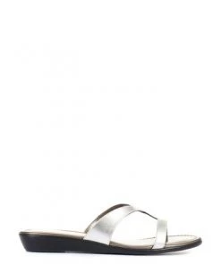 Jones Bootmaker Silver Klevina Leather Sandals -Jones Bootmaker Sales unnamed file 2320