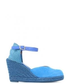 Jones Bootmaker Blue Arabella Wedge Sandals -Jones Bootmaker Sales unnamed file 2326
