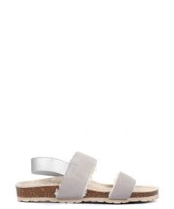 Jones Bootmaker Grey Laural Womens Twin Strap Sandals -Jones Bootmaker Sales unnamed file 2344