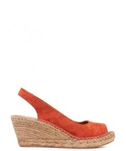 Jones Bootmaker Orange Rosanna Slingback Wedges -Jones Bootmaker Sales unnamed file 2369