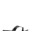 Jones Bootmaker Klevina Black Leather Sandals