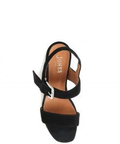 Jones Bootmaker Charlee Black Leather Block Heel Sandals -Jones Bootmaker Sales unnamed file 2389 scaled