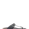 Jones Bootmaker Mens Blue Woodside Leather Toe Post Sandals
