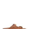 Jones Bootmaker Brown West Village Men's Leather Mules Sandals