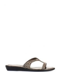Jones Bootmaker Klevina Ladies Leather Leopard Print Mule Sandals -Jones Bootmaker Sales unnamed file 2416