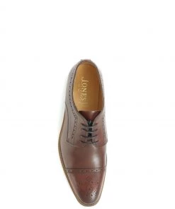 Jones Bootmaker Red Chino Leather Derby Brogues -Jones Bootmaker Sales unnamed file 244 scaled