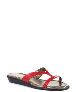 Jones Bootmaker Red Klevina Leather Sandals -Jones Bootmaker Sales unnamed file 2462 scaled