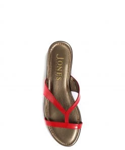 Jones Bootmaker Red Klevina Leather Sandals -Jones Bootmaker Sales unnamed file 2464 scaled