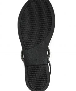 Jones Bootmaker Giorgia Black Flat Leather Sandals -Jones Bootmaker Sales unnamed file 2470 scaled