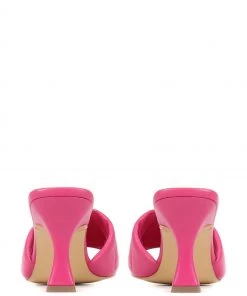 Jones Bootmaker Pink Bianka Quilted Leather Heeled Mules -Jones Bootmaker Sales unnamed file 2480 scaled