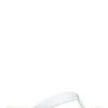 Jones Bootmaker White Carine Leather Toe Post Sandals