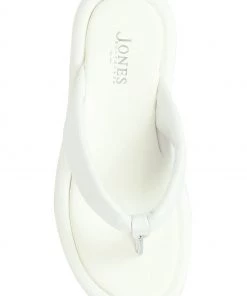 Jones Bootmaker White Carine Leather Toe Post Sandals -Jones Bootmaker Sales unnamed file 2505 scaled