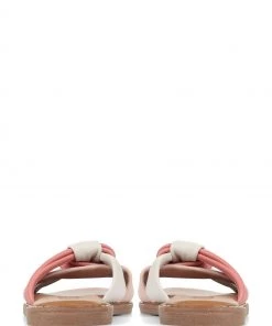 Jones Bootmaker Pink Ginia Leather Slider Sandals -Jones Bootmaker Sales unnamed file 2528 scaled