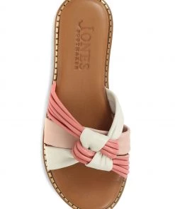 Jones Bootmaker Pink Ginia Leather Slider Sandals -Jones Bootmaker Sales unnamed file 2529 scaled