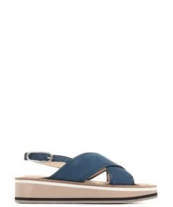 Jones Bootmaker Blue Luise Chunky Platform Sandals -Jones Bootmaker Sales unnamed file 2550