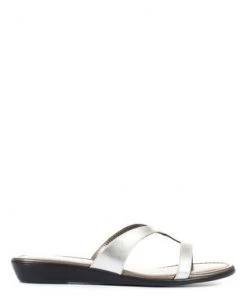 Jones Bootmaker Metallic Klevina Leather Leopard Print Mules Sandals -Jones Bootmaker Sales unnamed file 2562