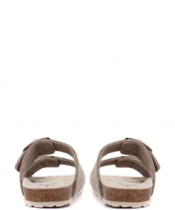 Jones Bootmaker Brown Lexi Womens Dual Strap Mules -Jones Bootmaker Sales unnamed file 2565 scaled