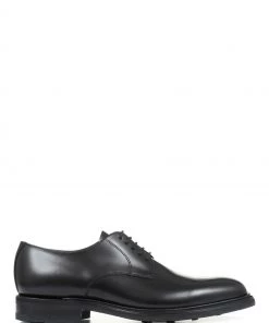 Design Loake By Jones Bootmaker Black Apache Goodyear Welted Wide Fit Leather Derby Shoes