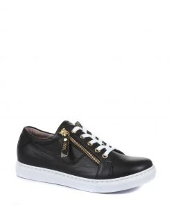 Jones Bootmaker Black Padova Ladies Leather Lace-Up Trainers 9 Jones Bootmaker Black Padova Ladies Leather Lace-Up Trainers -Jones Bootmaker Sales unnamed file 2610 scaled
