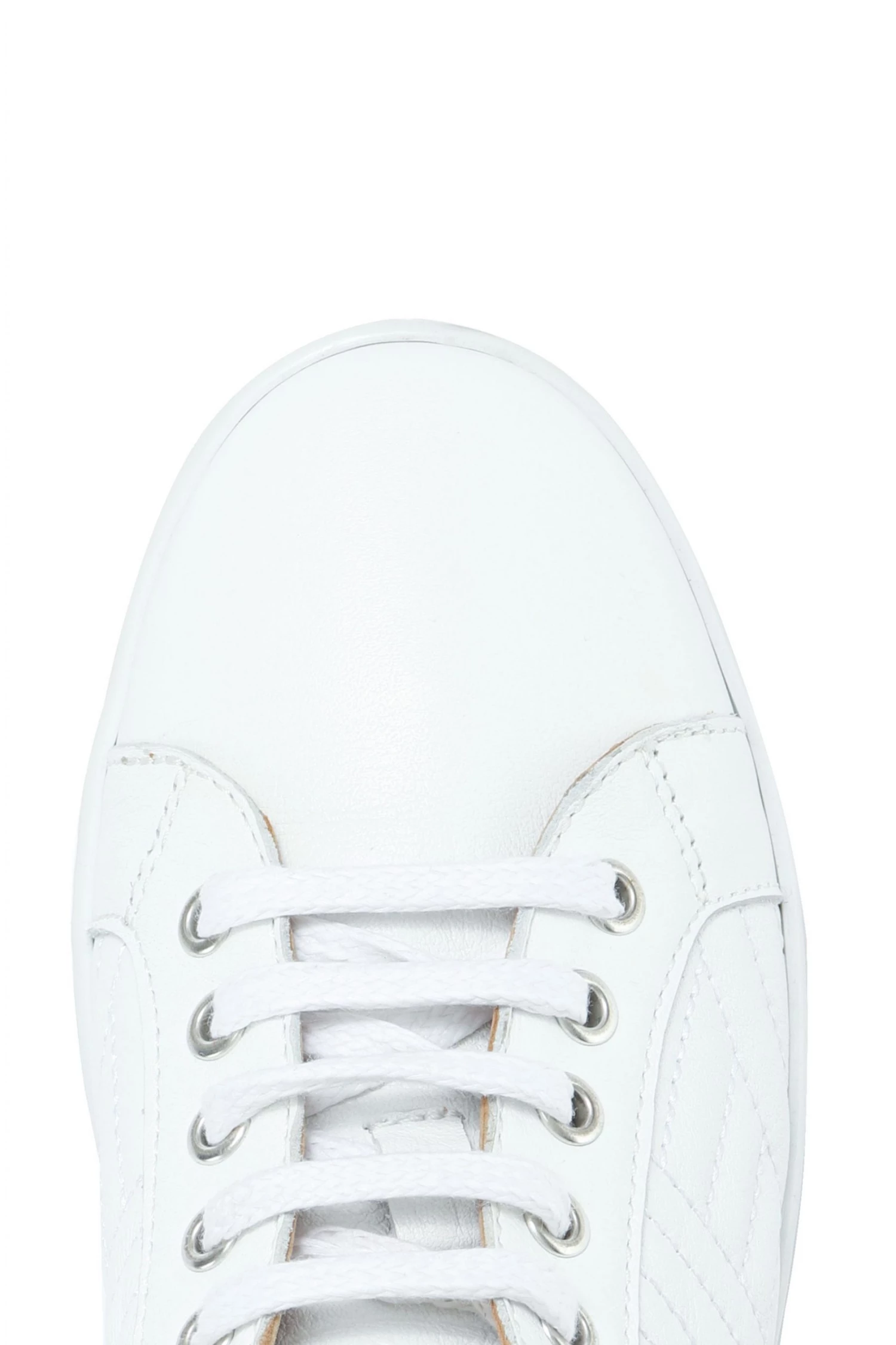 Jones Bootmaker White Amira Leather Platform Trainers 4 Jones Bootmaker White Amira Leather Platform Trainers - Image 4