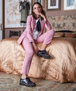 Jones Bootmaker Black Lavinia Womens Lace-Up Shoes