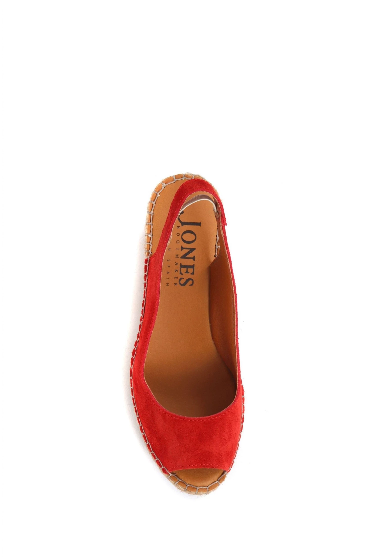 Jones Bootmaker Red Rosanna Slingback Wedges 3 Jones Bootmaker Red Rosanna Slingback Wedges - Image 3